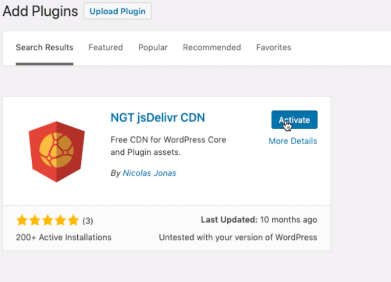 NGT jsDelivr CDN Plugin for WordPress